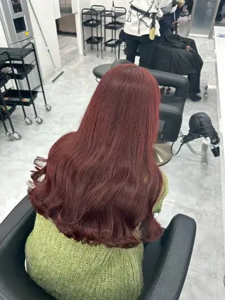 カラー 🍒renka🍒 ボブ/ショート/暖色のヘアスタイル