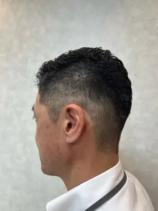 ショート BARBERSHOP DALIE所属・喜瀬 慎斗のヘアスタイル