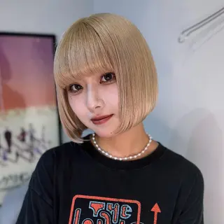 ショート iga / 渋谷5分/完全個室のヘアスタイル