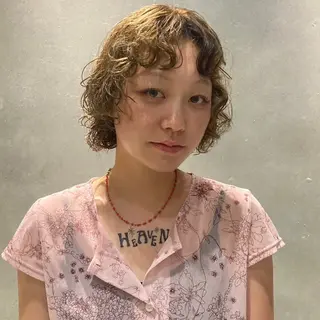 カラー 辰巳 遥萌のヘアスタイル