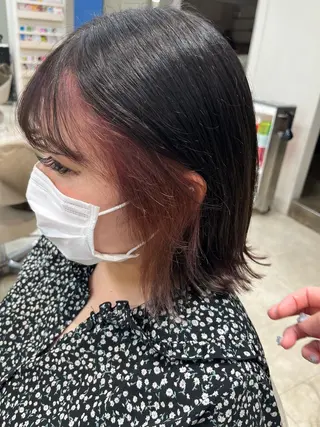 ショート カラー 暖色専門美容師🎀 お客様満足度◎のヘアスタイル