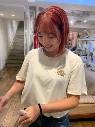 ミディアム カラー 【takk】 ナカヤママサヨシのヘアスタイル