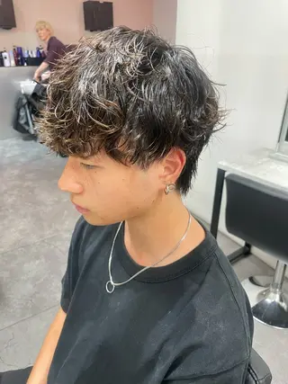 パーマ メンズ 町田エリアＮｏ．１/ パーマ特化/太田京希のヘアスタイル