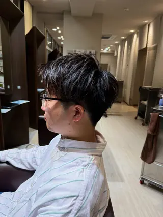 ショート パーマ メンズ Beeline所属・🫧メンズ特化🫧 瀧口翔太のヘアスタイル