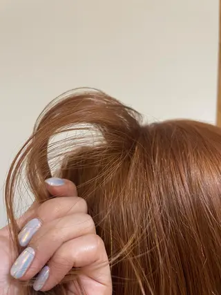 セミロング カラー ヘアアレンジ AR.MARA所属・ナツミ🤍蔵前 大人かわいいヘア🤍のヘアスタイル