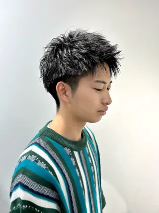 メンズ アイブロウ CHELSEA  梅田所属・OKADA/メンズ /カット/眉/縮毛のヘアスタイル