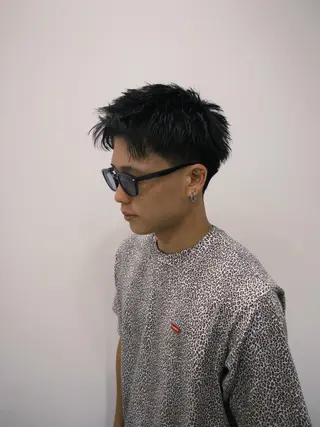 ショート 徳田 恭助のヘアスタイル