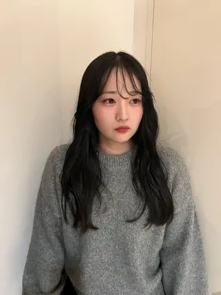 ロング Dreap所属・Dreap/ カットモデル/なつみのヘアスタイル