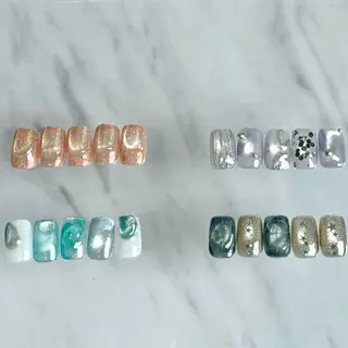 ネイル SAORI🎀 マグネット特化サロンのネイルデザイン