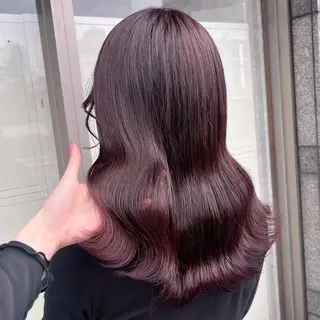 ロング カラー あ あのヘアスタイル