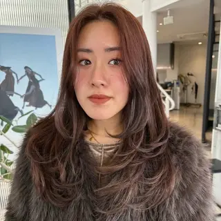 ロング パーマ/レディース カット/伊藤萌のヘアスタイル