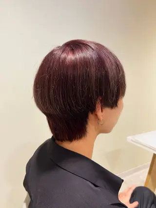 メンズ 髪質改善／似合わせ ショート／芝　圭佑のヘアスタイル