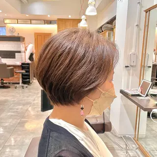 ショート カラー 中村 研介のヘアスタイル