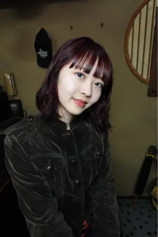 カラー パーマ 菊地 このはのヘアスタイル