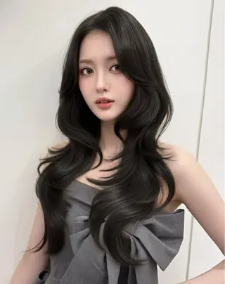 ロング カラー 韓国ヘア/髪質改善 TAKAHIROのヘアスタイル