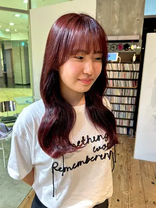 ロング coohair トミクラモエのヘアスタイル