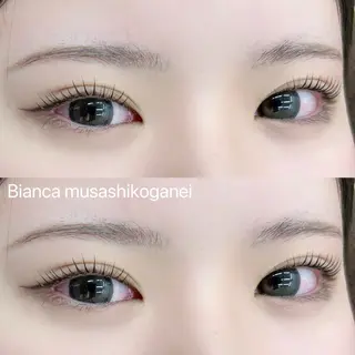 マツエク・マツパ Bianca 武蔵小金井　日暮のマツエク・マツパデザイン