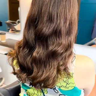 ロング パーマ 守屋 寿哉のヘアスタイル