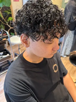 パーマ メンズ amoroso所属・花田 一輝のヘアスタイル