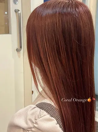 ロング カラー ヘアアレンジ LiTA 友田未来のヘアスタイル