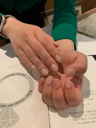 ネイル ゆびのさき所属・shiho /Petillantのネイルデザイン