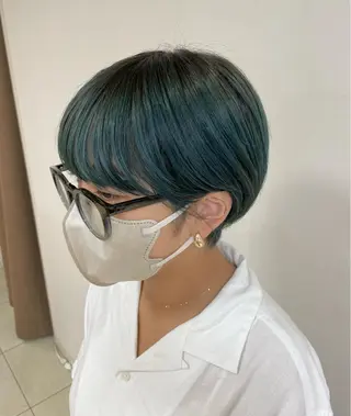 ショート カラー ヘアアレンジ 【Sweep】おじま のぞみのヘアスタイル