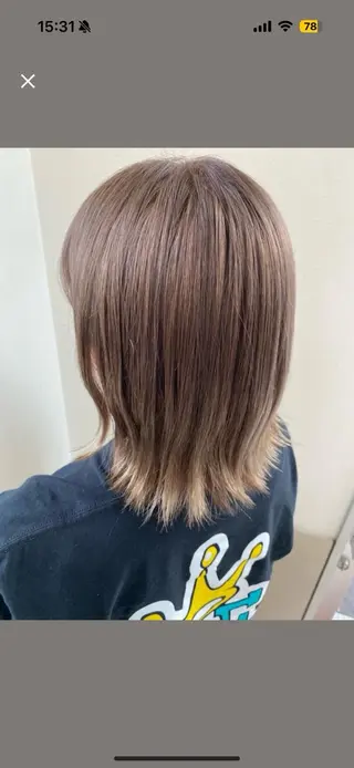 ミディアム 神戸 蒼司のヘアスタイル