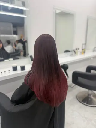 ロング カラー ヘアアレンジ 🎀Girly艶髪カ ラー🎀Harukaのヘアスタイル