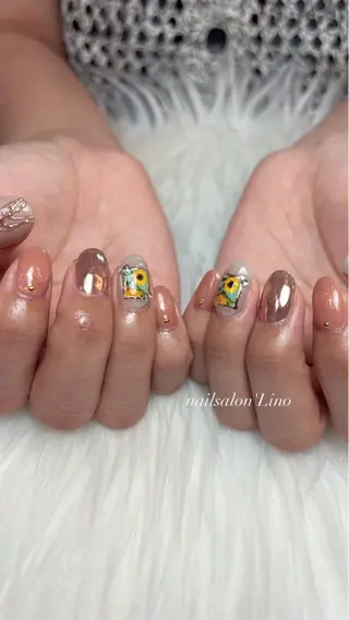 ネイル Lino𓂃⟡.· Chizuruのネイルデザイン