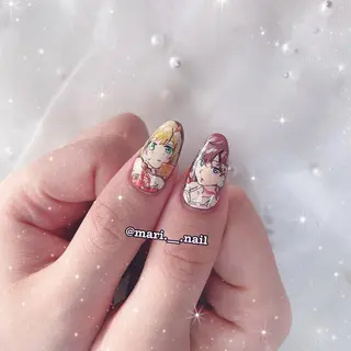 ネイル 🎀 Mayu 🎀痛ネイルのネイルデザイン