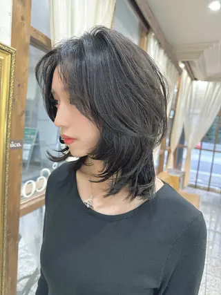 ミディアム nico. Julieのヘアスタイル