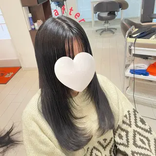 ロング アミーベル🧸🧡 本店✂️しおりのヘアスタイル