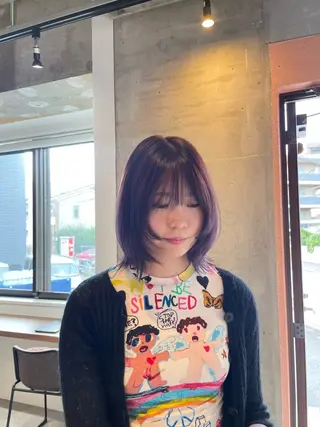 ミディアム カラー 🫧カットモデル募 集中🫧momokaのヘアスタイル