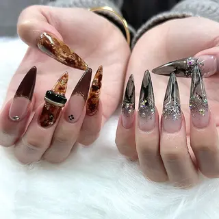 ネイル M.jewelry himeka🍒のネイルデザイン