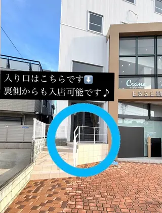 ミディアム ブリーチなしWカラー /酸性ストレート河本のヘアスタイル