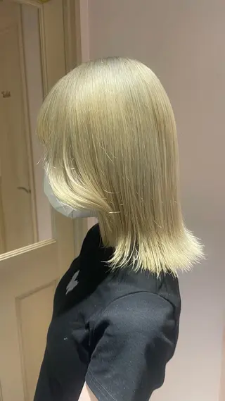 ミディアム マホ/日吉/髪質改善 /レイヤー/ガーリーのヘアスタイル