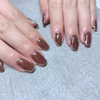 カラー ネイル Cozy_ ilumのネイルデザイン