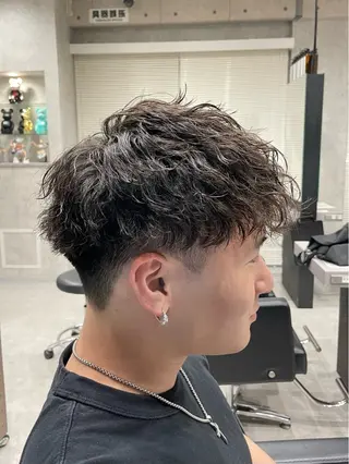 ショート パーマ メンズ メンズパーマ特化💈 髙木颯太💈のヘアスタイル