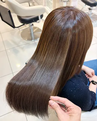 ロング 高橋 佑のヘアスタイル