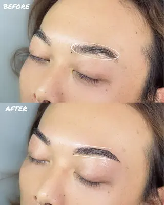 メンズ アイブロウ Beauty studio Coa所属・𝐎. 𝐲𝐮-𝐫𝐢の眉毛・アイブロウイメージ