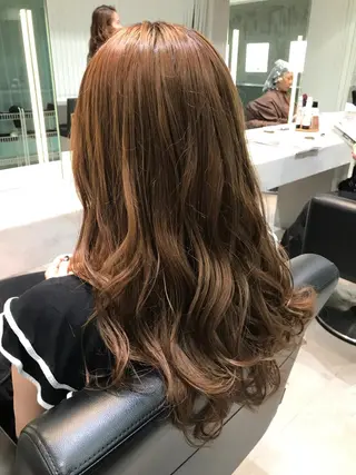 ロング 🫧透明感カラー/ ボブ/小笠原汐海🪽のヘアスタイル