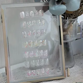 ネイル 🎀 Hiyubi._.nail 🫧所属・🎀フェイ フェイ🫧💗のネイルデザイン