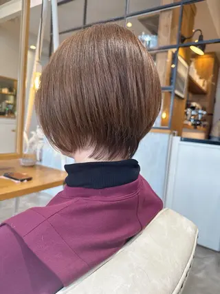 ショート reefur所属・今 ちあきのヘアスタイル