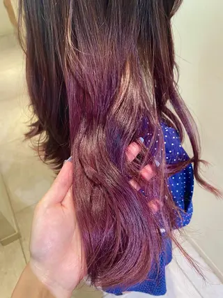 ロング カラー 艶感カラー/ SHIN　YUKIのヘアスタイル