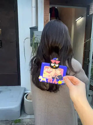 ロング カラー 🦮shiori アイドルオタク🦮のヘアスタイル