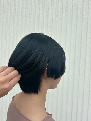 ショート カラー カリスガーデン所属・東山 紗月のヘアスタイル