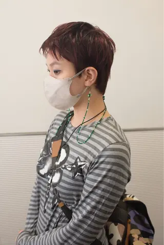 ショート カラー 千葉 慎也のヘアスタイル