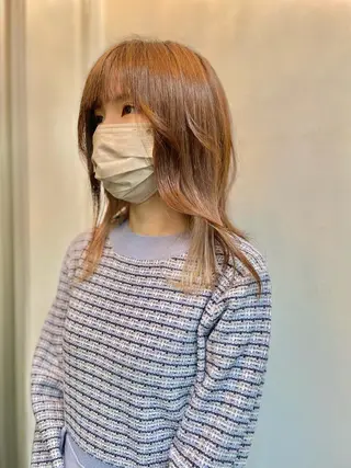 セミロング カラー verde所属・ノザキ　カイシ /武蔵小山のヘアスタイル