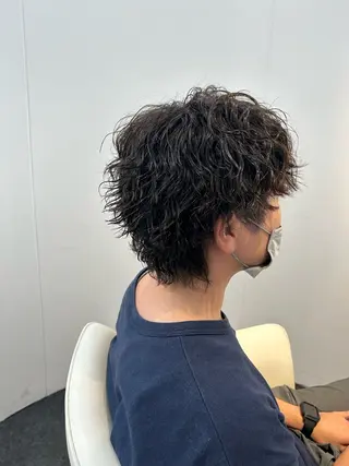 パーマ メンズ レイフィールド観光通り店所属・Ryo ⭐︎のヘアスタイル