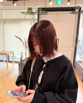 ショート 透明感カラー🥣 yukihoのヘアスタイル